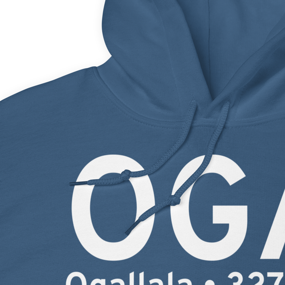 Ogallala (KOGA) Airport Hoodie Sweatshirt 