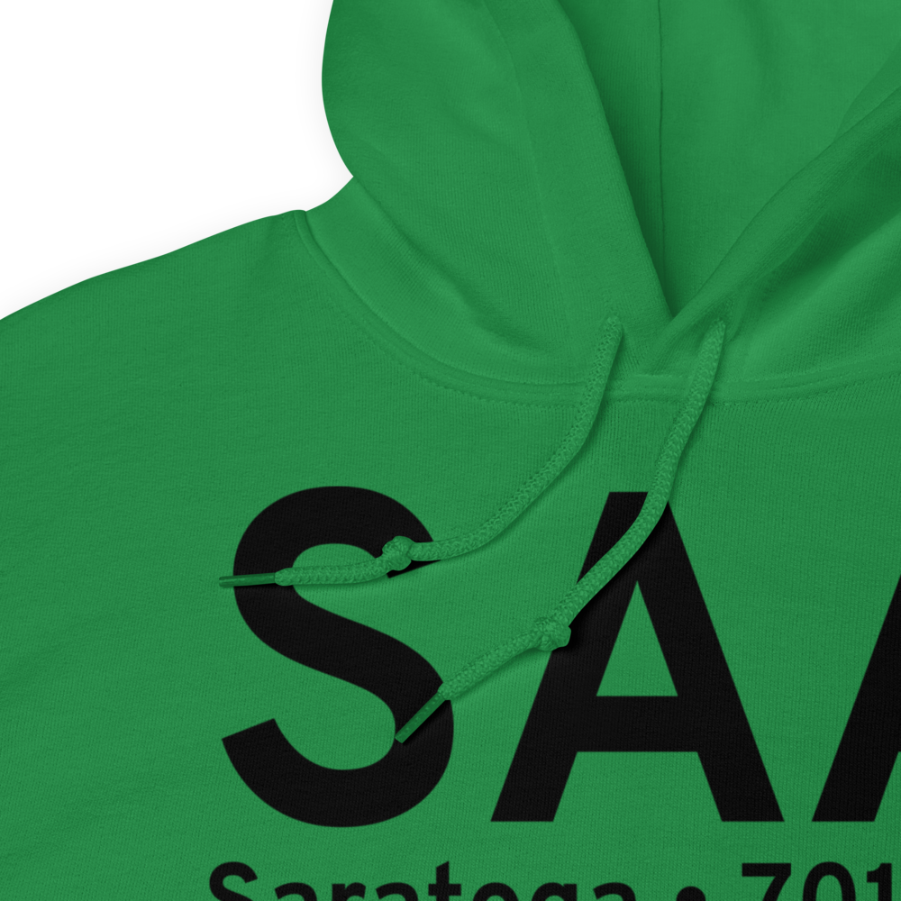 Saratoga (KSAA) Airport Hoodie Sweatshirt 