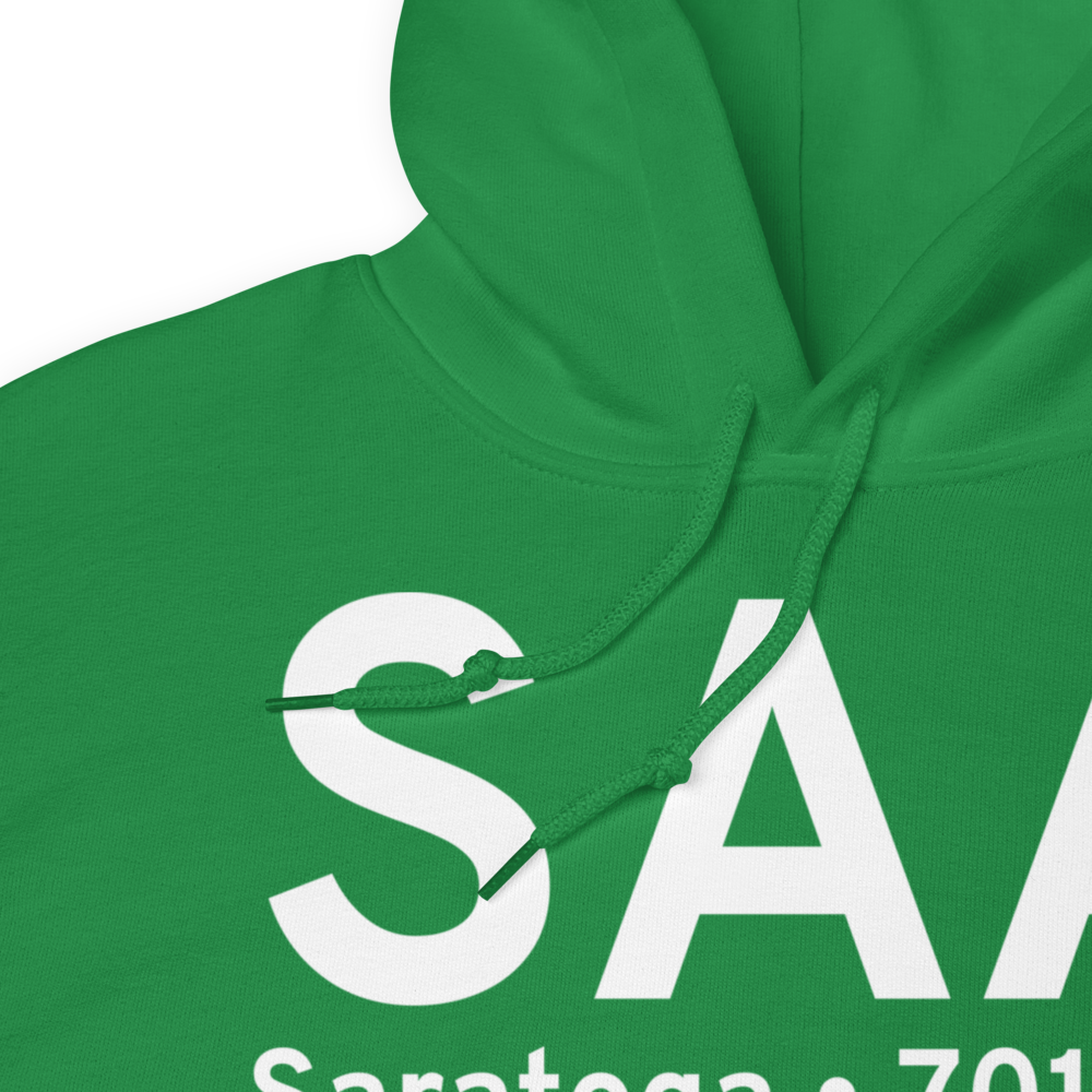 Saratoga (KSAA) Airport Hoodie Sweatshirt 