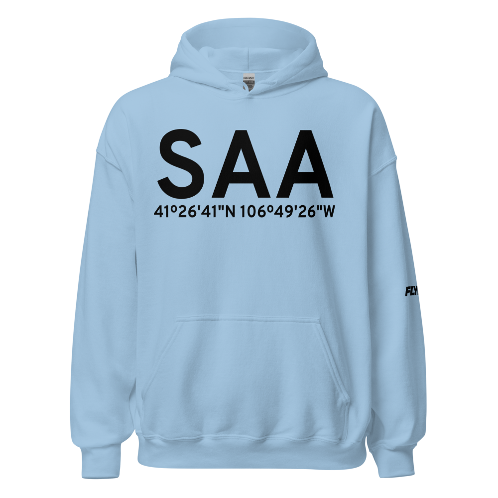 Saratoga (KSAA) Airport Hoodie Sweatshirt 