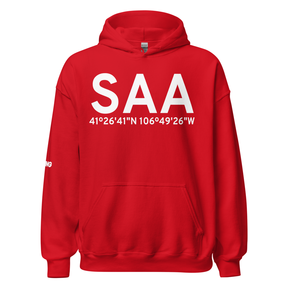 Saratoga (KSAA) Airport Hoodie Sweatshirt 