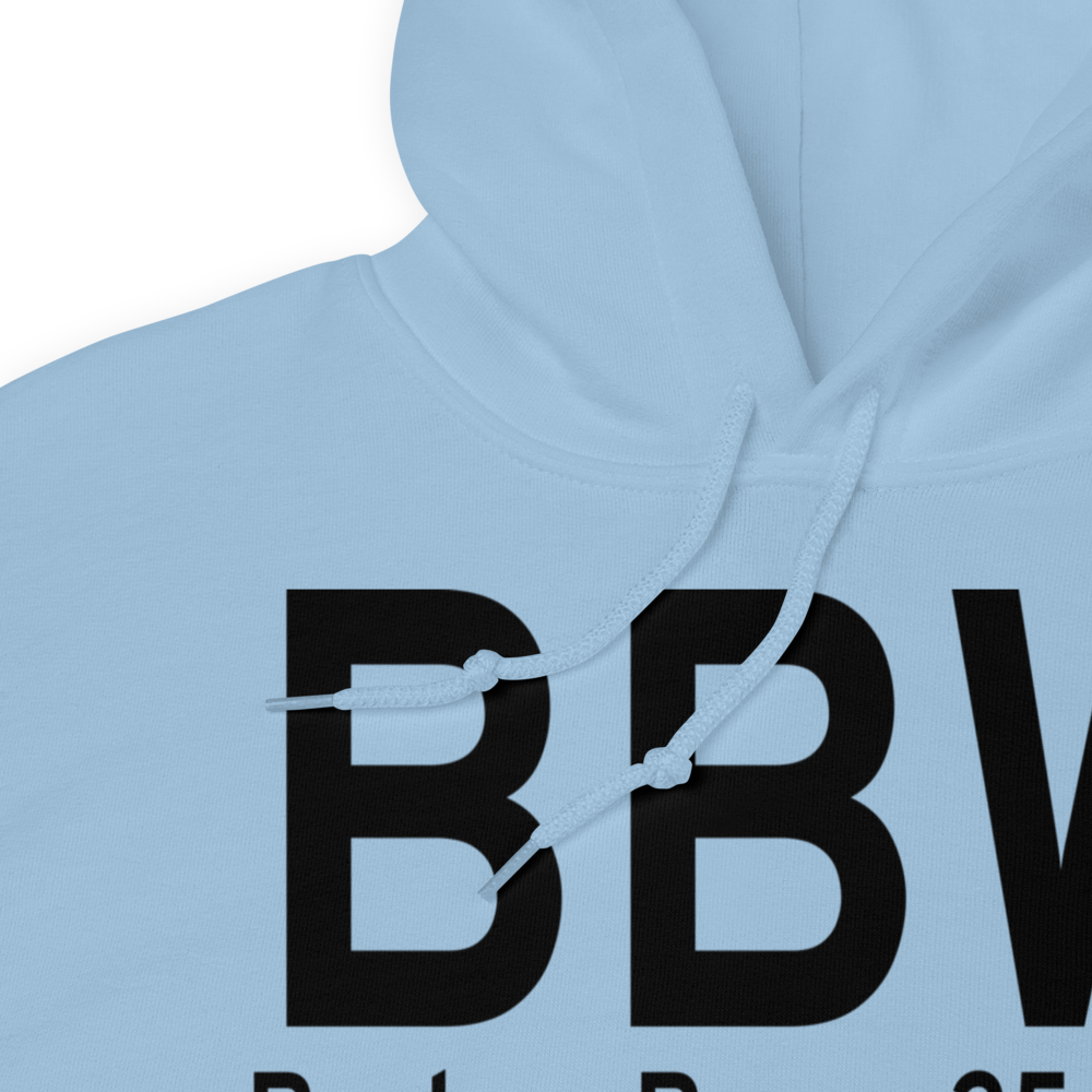 Broken Bow (KBBW) Airport Hoodie Sweatshirt 