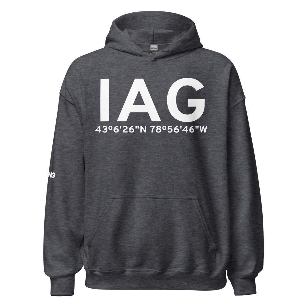 Niagara Falls (KIAG) Airport Hoodie Sweatshirt 