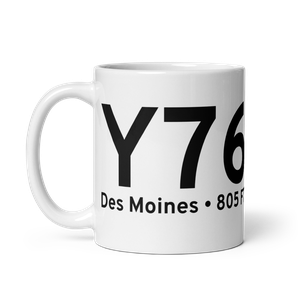 Des Moines (Y76) Airport Mug