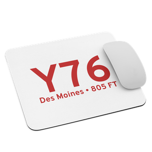 Des Moines (Y76) Airport  Mouse Pad