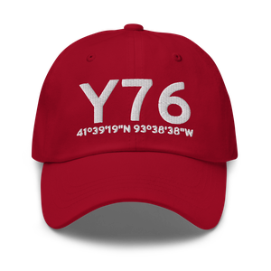 Des Moines (Y76) Airport Hat