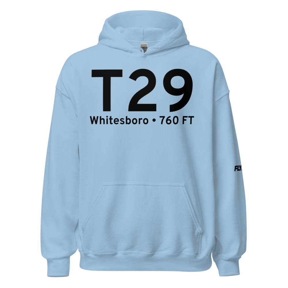 Whitesboro (T29) Airport Hoodie Sweatshirt 