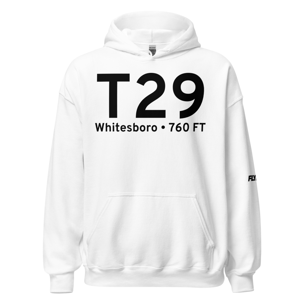 Whitesboro (T29) Airport Hoodie Sweatshirt 
