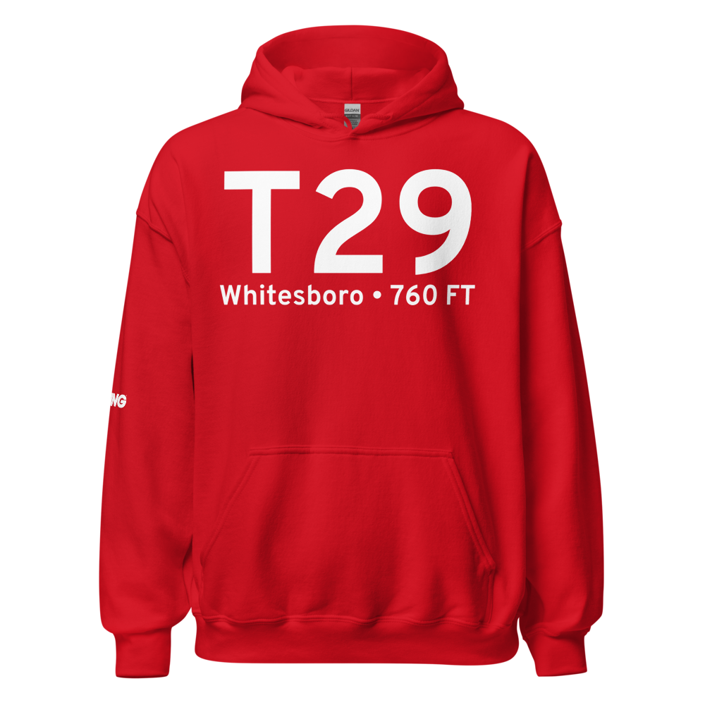 Whitesboro (T29) Airport Hoodie Sweatshirt 