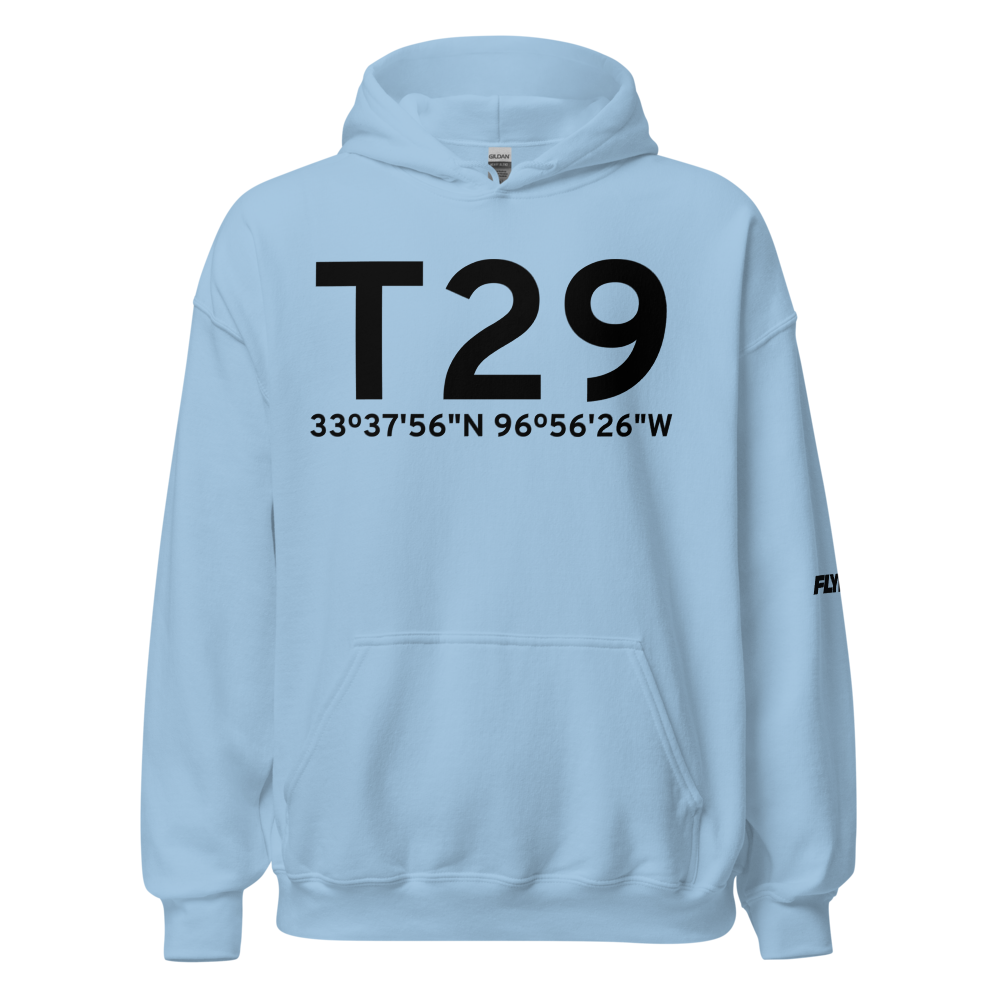 Whitesboro (T29) Airport Hoodie Sweatshirt 