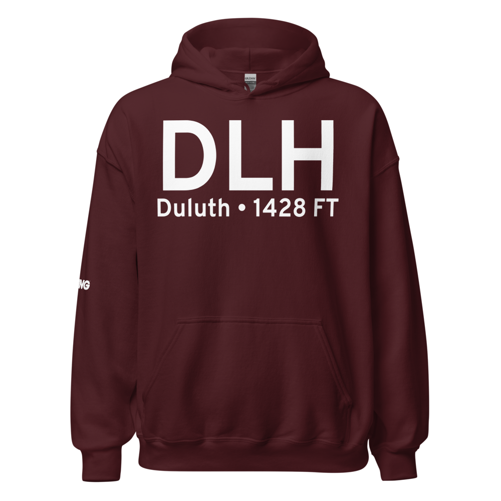 Duluth (KDLH) Airport Hoodie Sweatshirt 