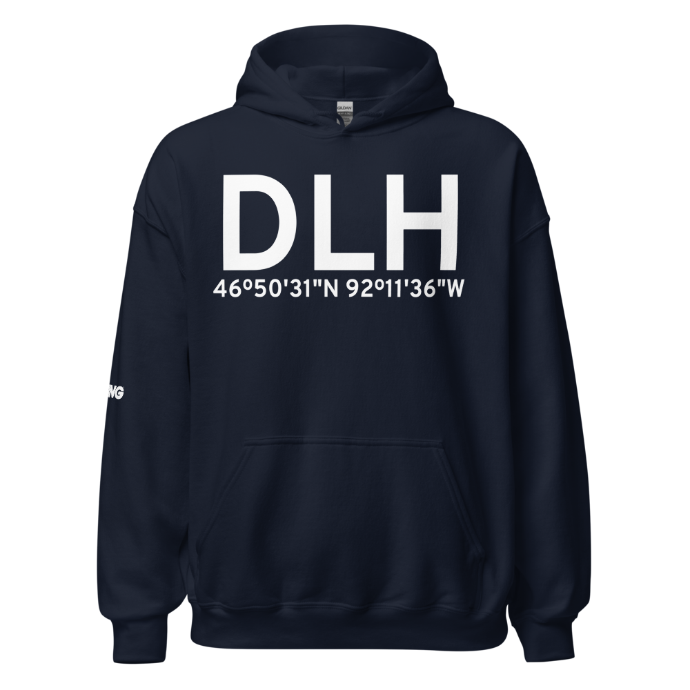 Duluth (KDLH) Airport Hoodie Sweatshirt 