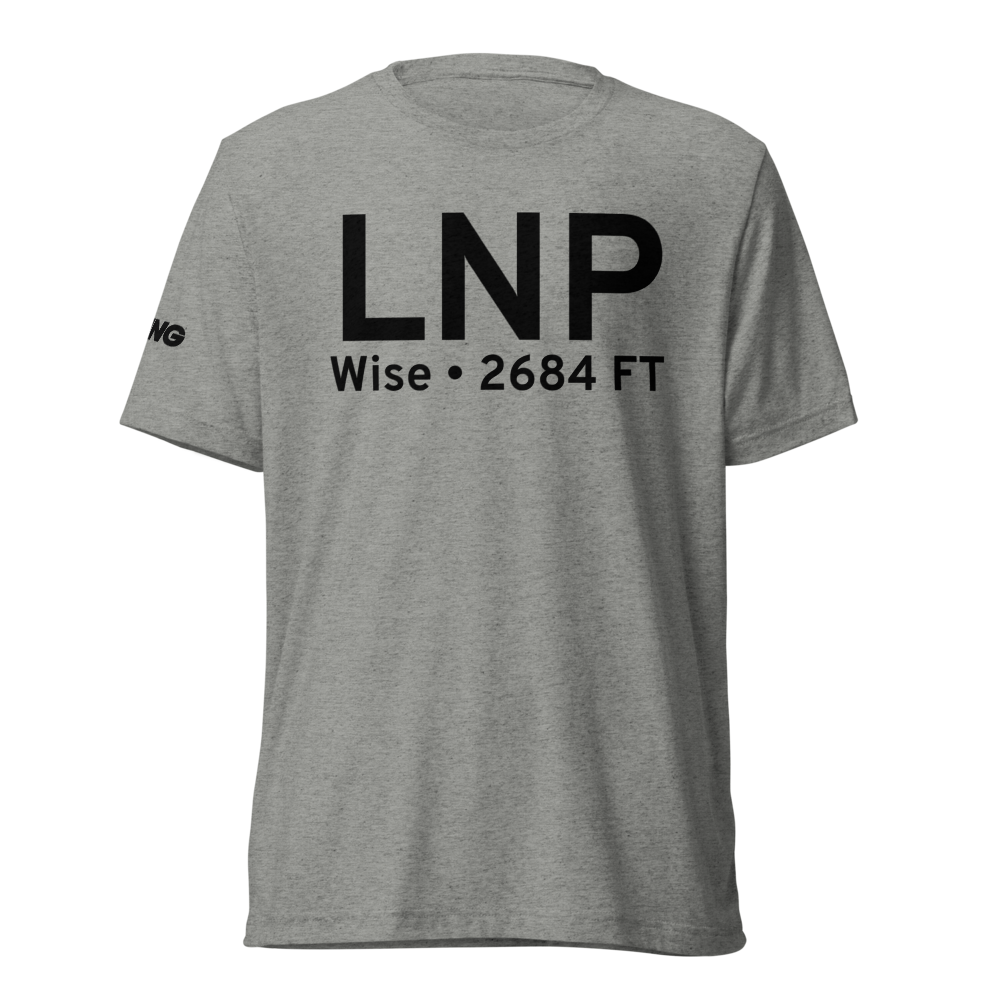 Wise (KLNP) Airport Tri-blend T-Shirt 