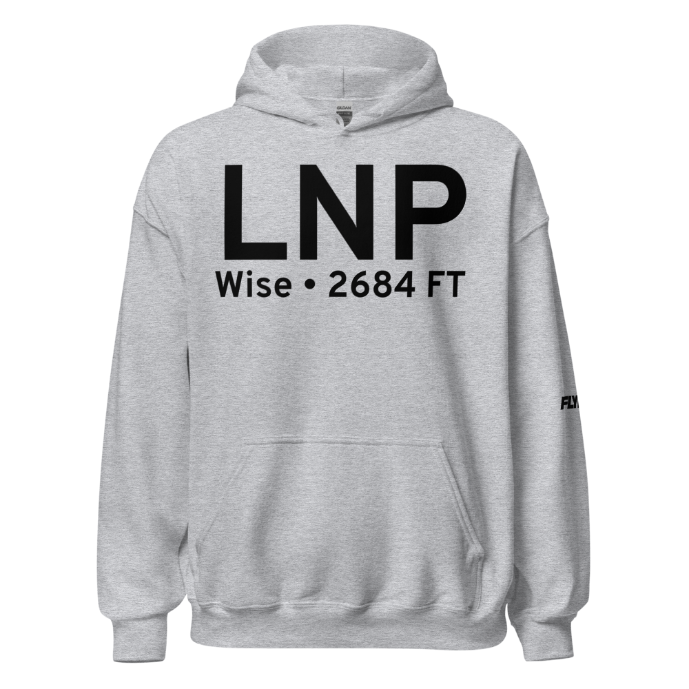 Wise (KLNP) Airport Hoodie Sweatshirt 