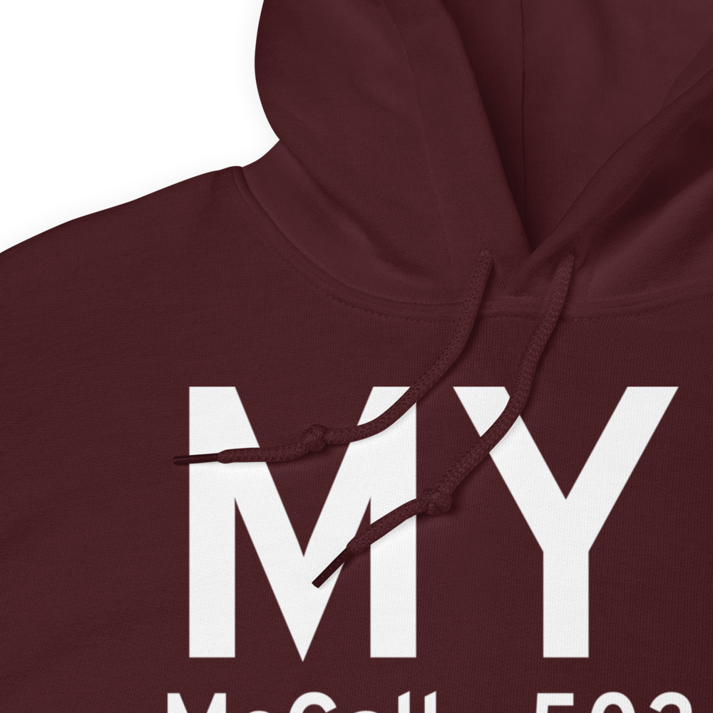 McCall (KMYL) Airport Hoodie Sweatshirt 