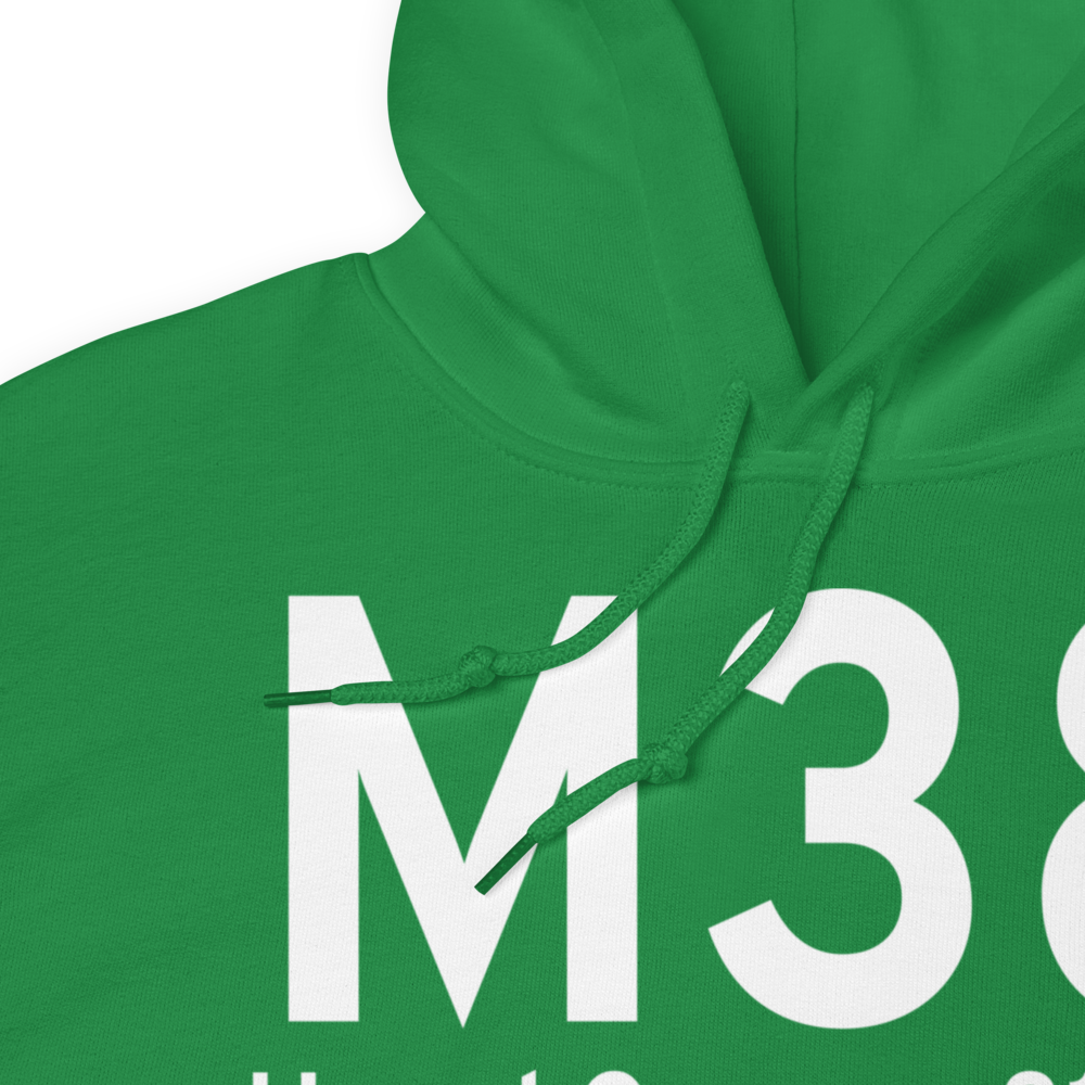 Hazel Green (M38) Airport Hoodie Sweatshirt 