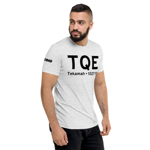 Tekamah (KTQE) Airport Tri-blend T-Shirt