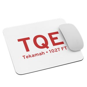 Tekamah (KTQE) Airport  Mouse Pad