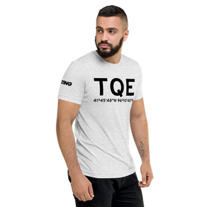 Tekamah (KTQE) Airport Tri-blend T-Shirt