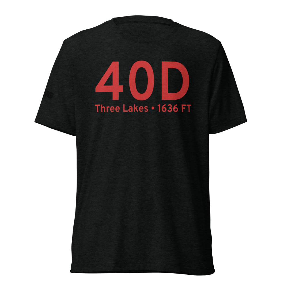 Three Lakes (40D) Airport Tri-blend T-Shirt 