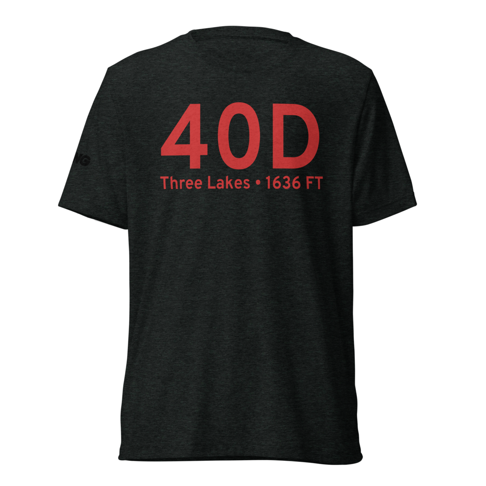 Three Lakes (40D) Airport Tri-blend T-Shirt 