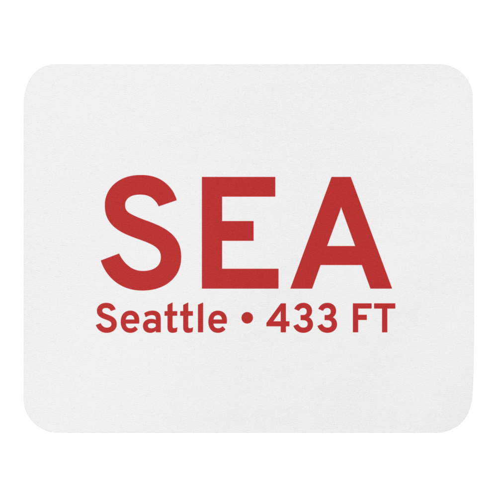 Seattle (KSEA) Airport  Mouse Pad 
