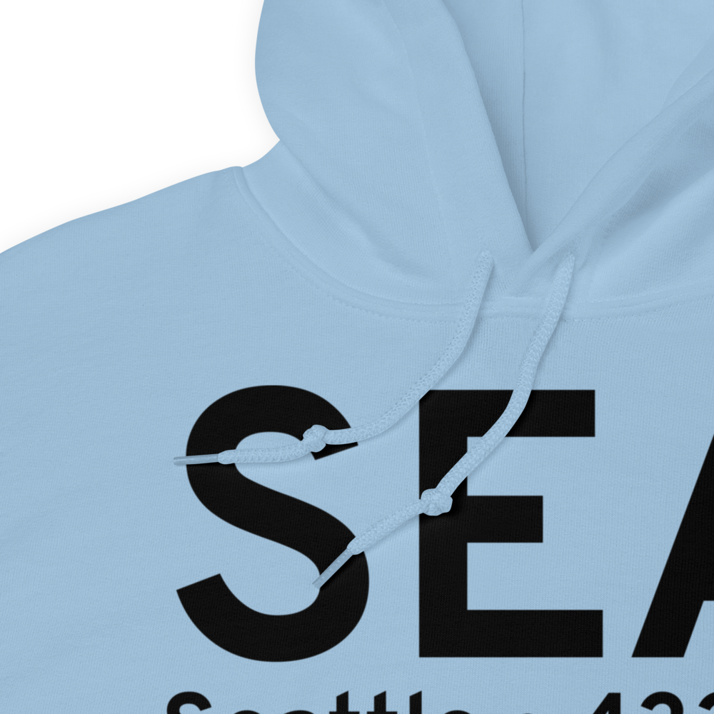 Seattle (KSEA) Airport Hoodie Sweatshirt 