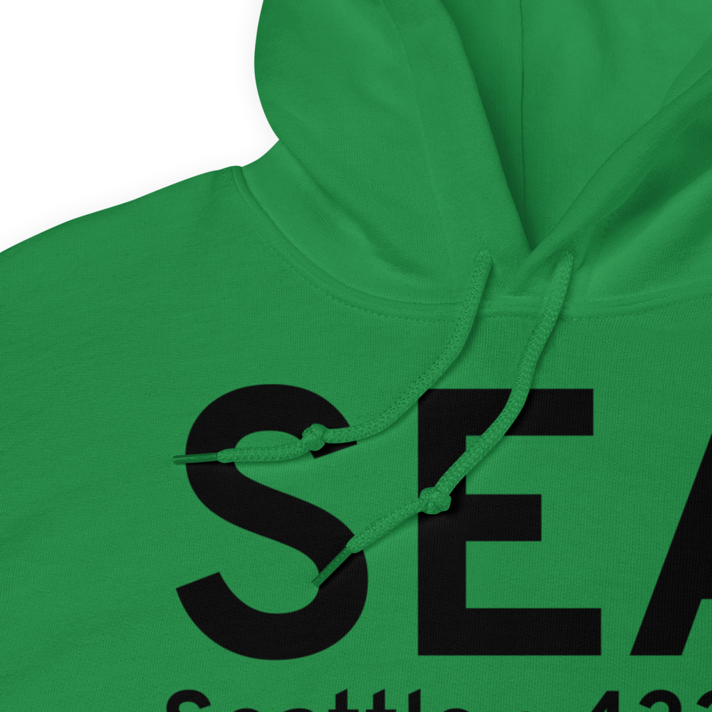 Seattle (KSEA) Airport Hoodie Sweatshirt 