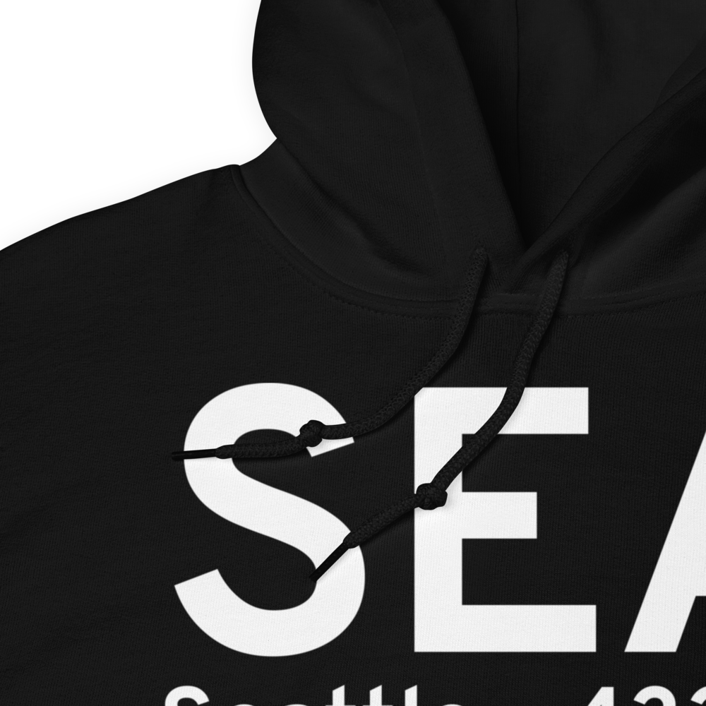 Seattle (KSEA) Airport Hoodie Sweatshirt 