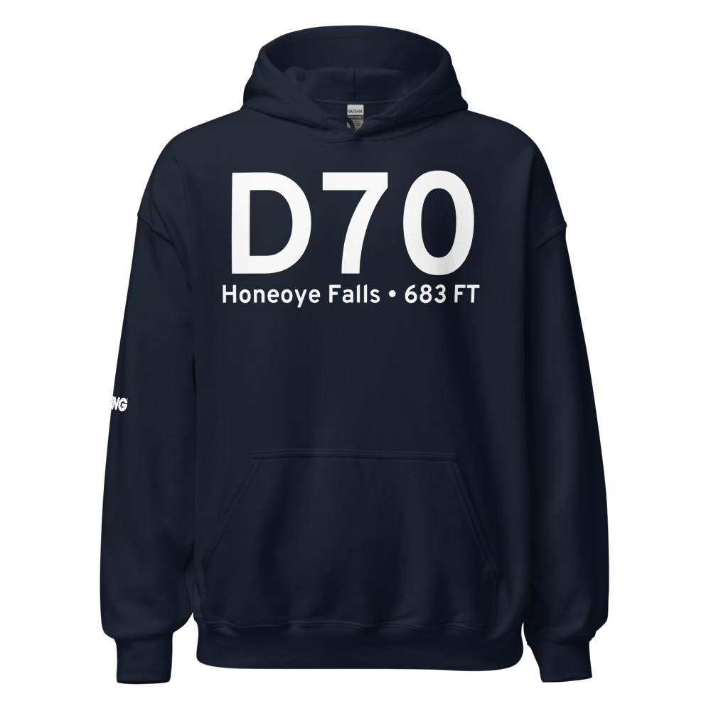 Honeoye Falls (D70) Airport Hoodie Sweatshirt 