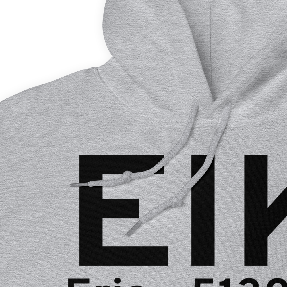 Erie (KEIK) Airport Hoodie Sweatshirt 