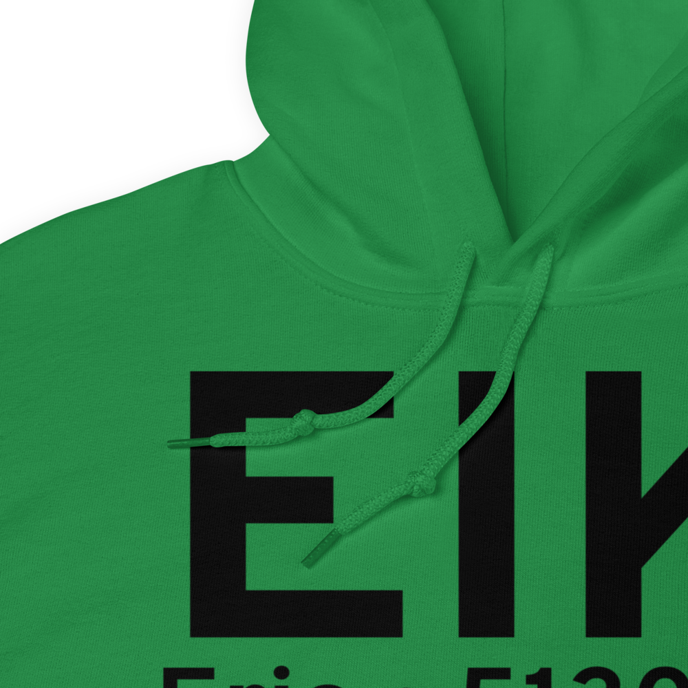 Erie (KEIK) Airport Hoodie Sweatshirt 