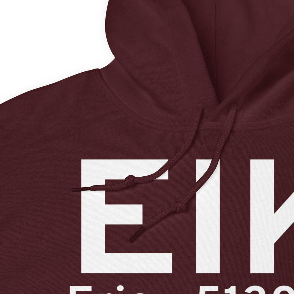 Erie (KEIK) Airport Hoodie Sweatshirt 