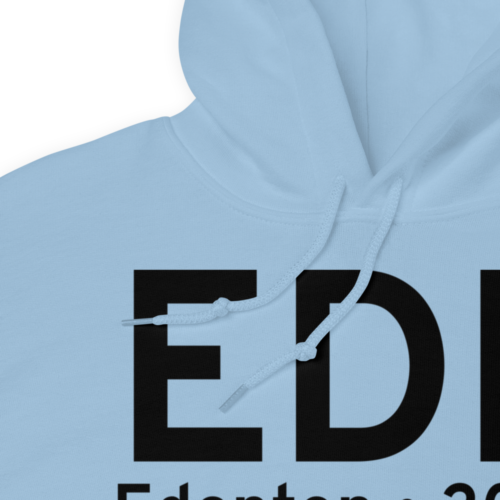 Edenton (KEDE) Airport Hoodie Sweatshirt 