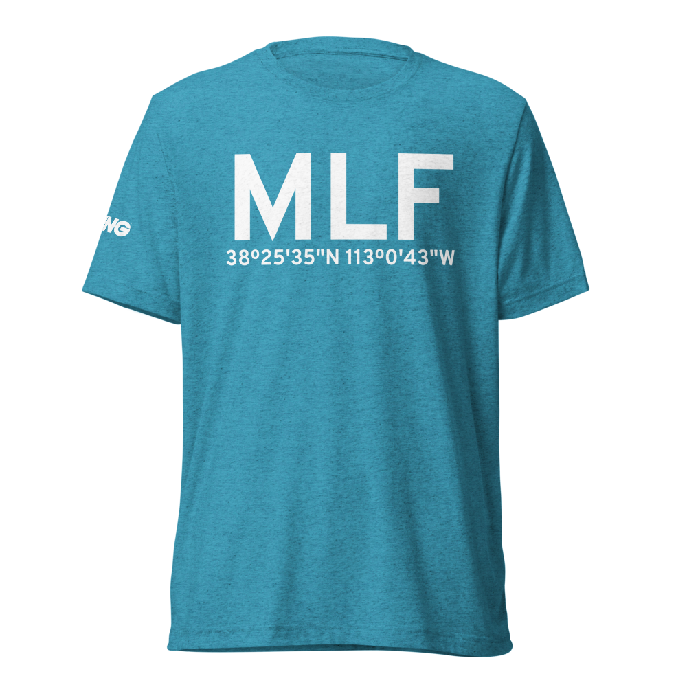 Milford (KMLF) Airport Tri-blend T-Shirt 