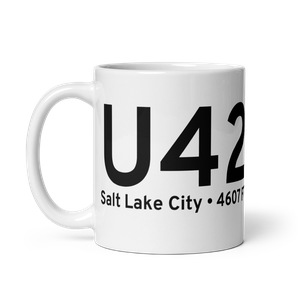 Salt Lake City (KU42) Airport Mug