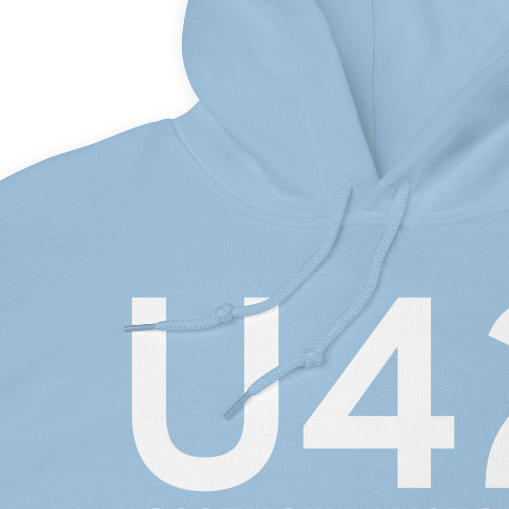 Salt Lake City (KU42) Airport Hoodie Sweatshirt 