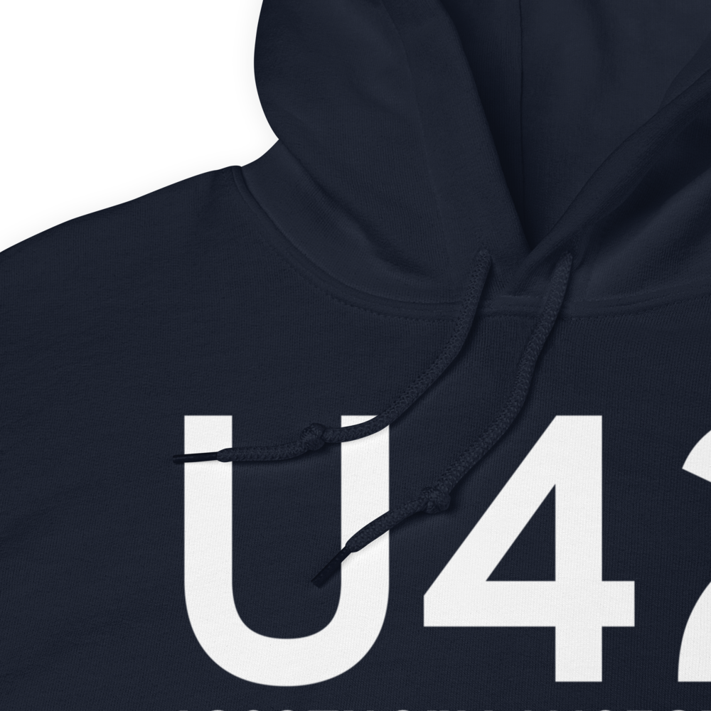 Salt Lake City (KU42) Airport Hoodie Sweatshirt 