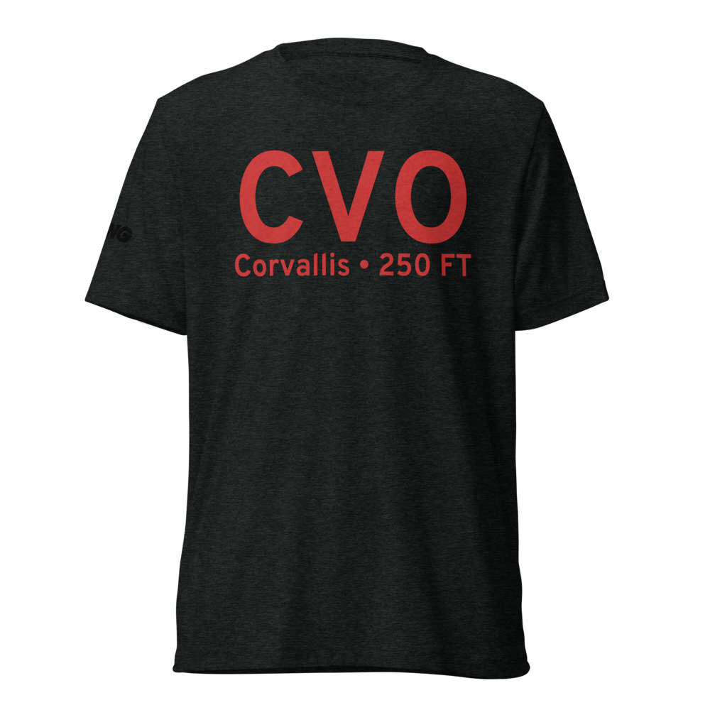 Corvallis (KCVO) Airport Tri-blend T-Shirt 
