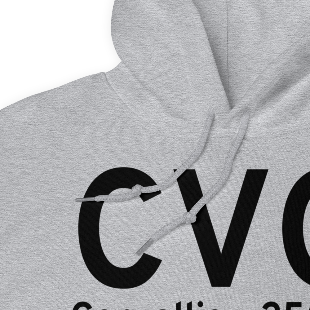 Corvallis (KCVO) Airport Hoodie Sweatshirt 