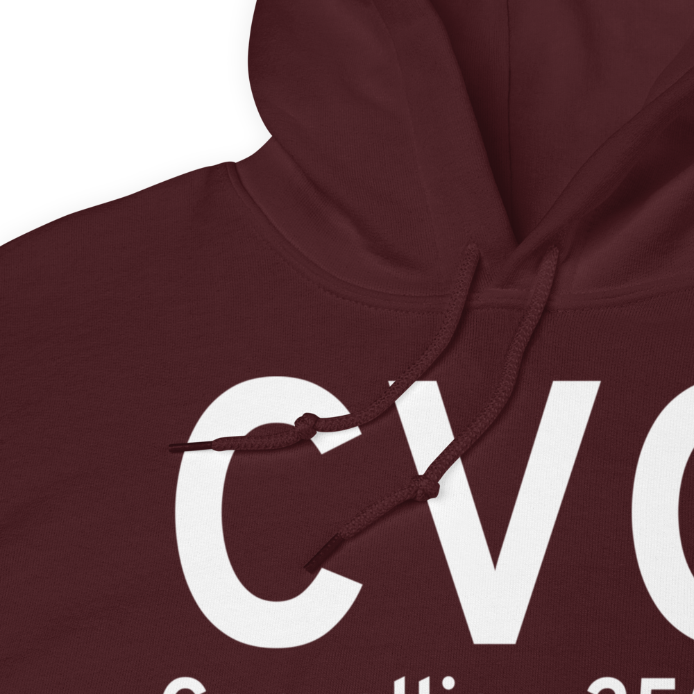 Corvallis (KCVO) Airport Hoodie Sweatshirt 