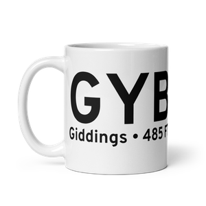 Giddings (KGYB) Airport Mug