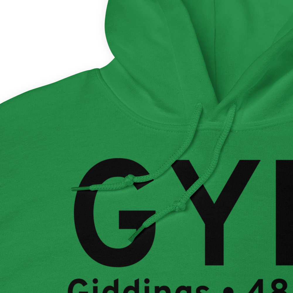 Giddings (KGYB) Airport Hoodie Sweatshirt 