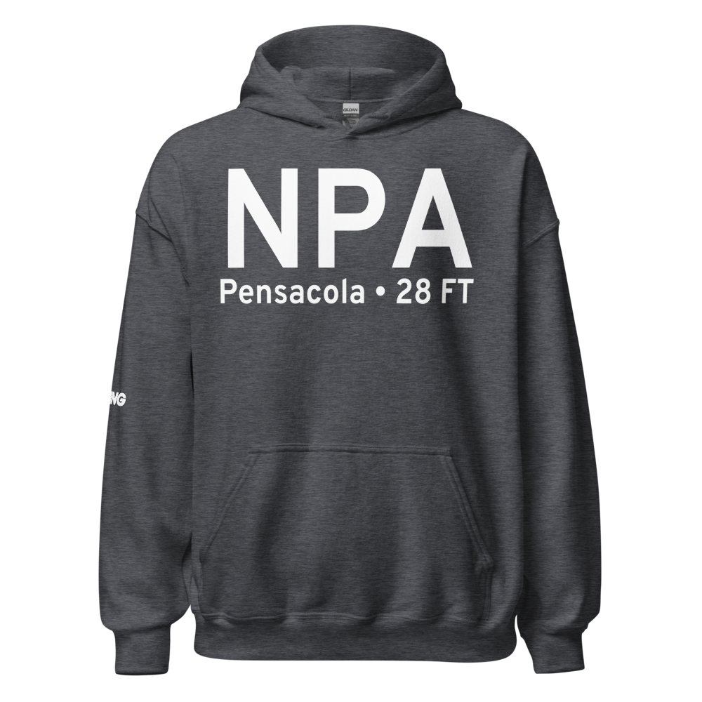 Pensacola (KNPA) Airport Hoodie Sweatshirt 