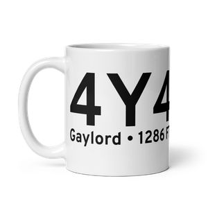 Gaylord (K4Y4) Airport Mug