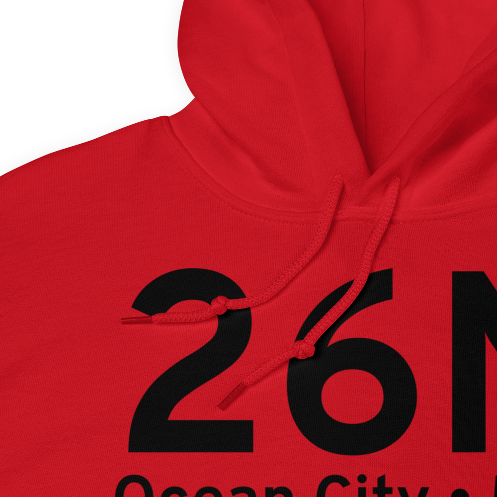 Ocean City (26N) Airport Hoodie Sweatshirt 