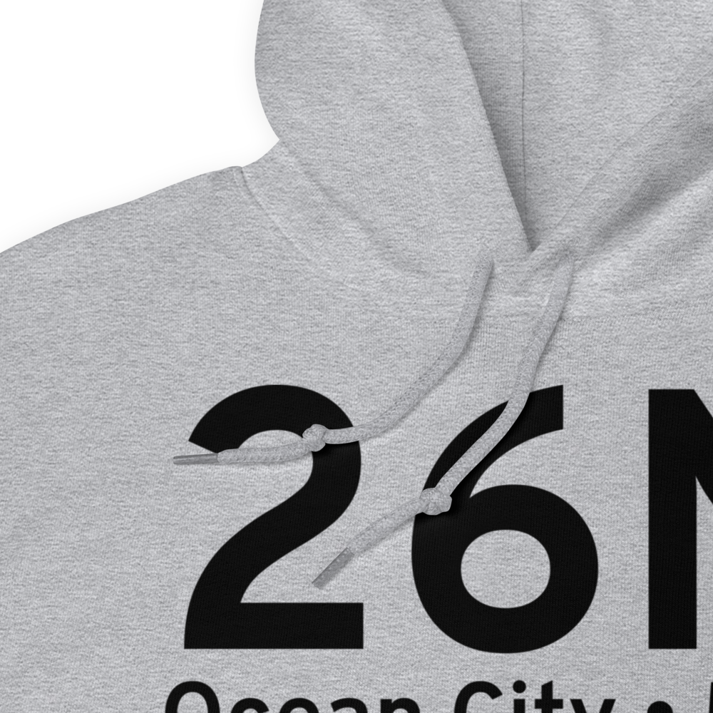 Ocean City (26N) Airport Hoodie Sweatshirt 
