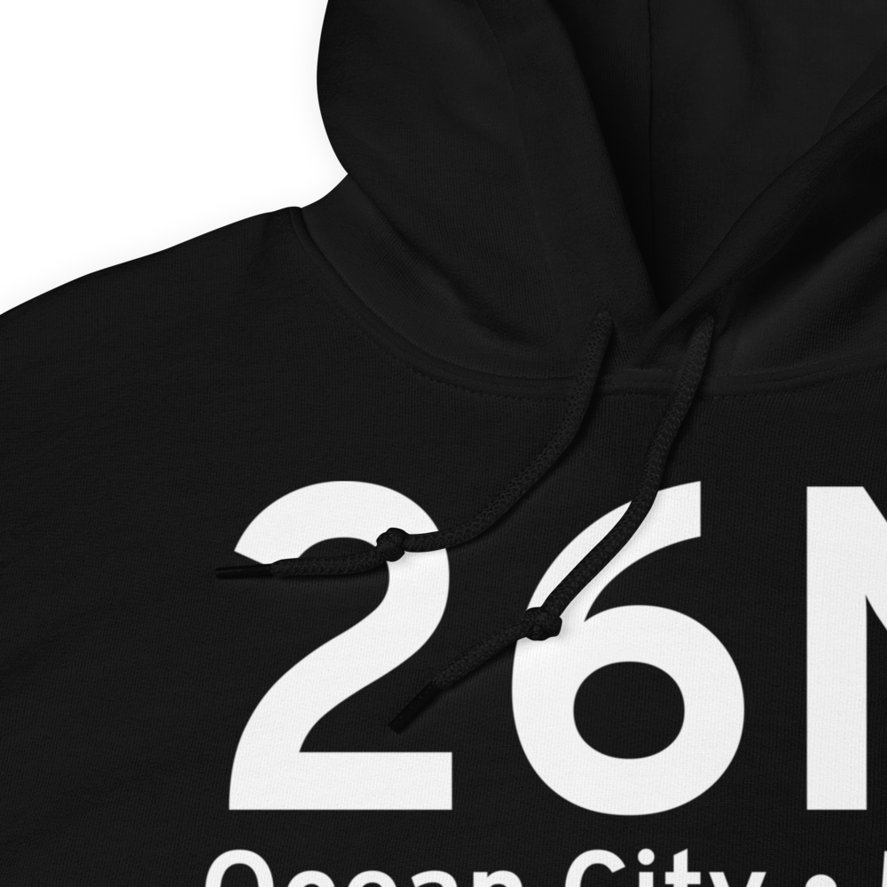 Ocean City (26N) Airport Hoodie Sweatshirt 