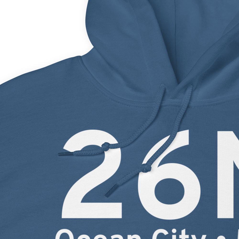 Ocean City (26N) Airport Hoodie Sweatshirt 