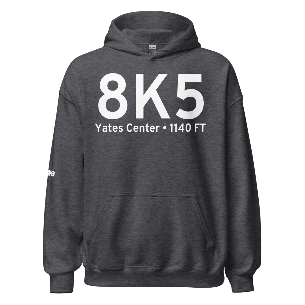 Yates Center (8K5) Airport Hoodie Sweatshirt 